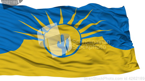 Image of Isolated Mesa City Flag, United States of America