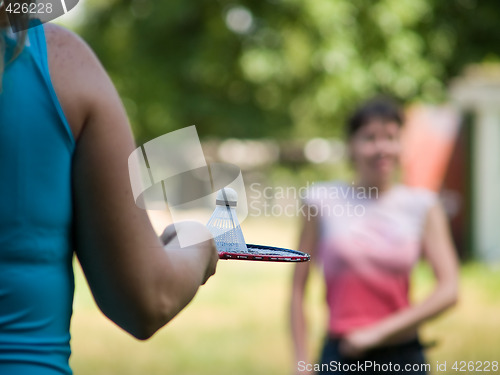 Image of Badminton ladies