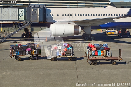 Image of Bags at an airport