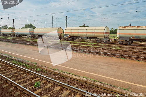 Image of Freight Train Wagons