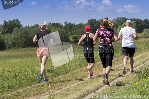 Image of Outdoor cross-country running