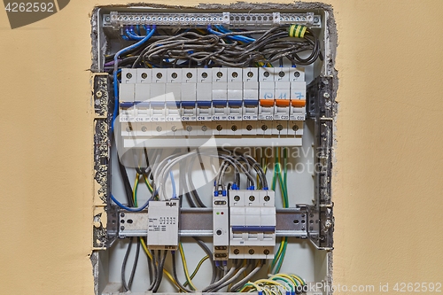 Image of Electricity switches and wiring