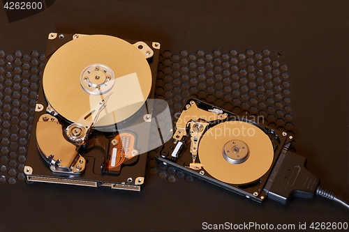 Image of Open Hard Disks