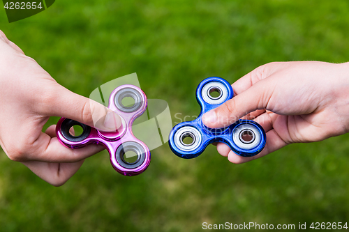 Image of Popular toys fidget spinners