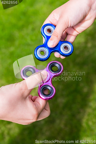 Image of Popular toys fidget spinners