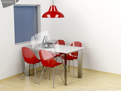 Image of Modern dining room 