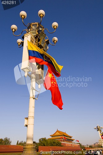 Image of Chinese Flags