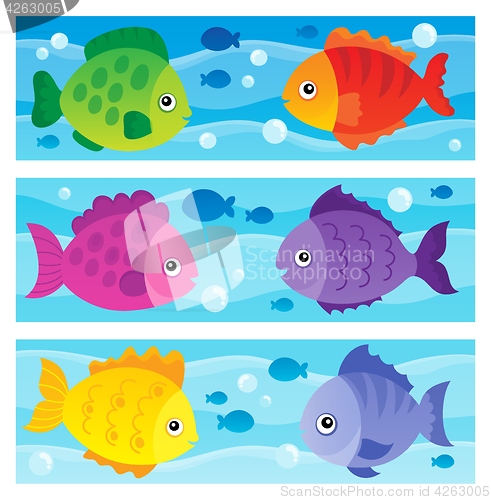 Image of Stylized fishes topic image 1