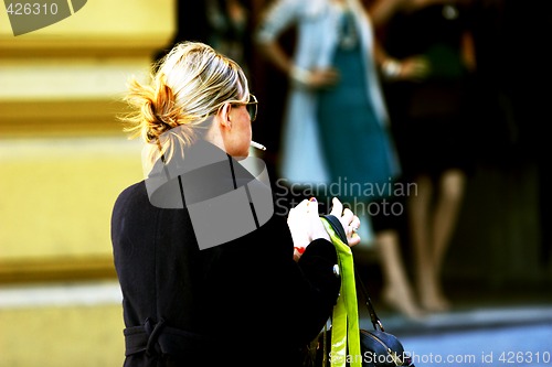 Image of Shopping woman