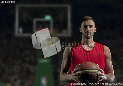 Image of Basketball player portrait