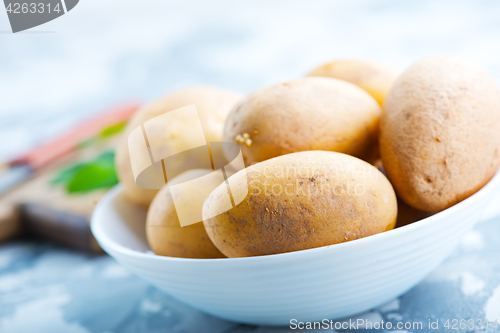 Image of raw potato