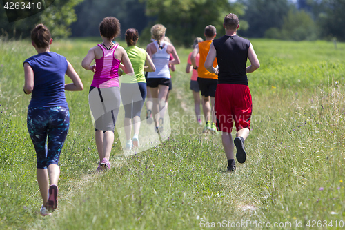 Image of Outdoor cross-country running