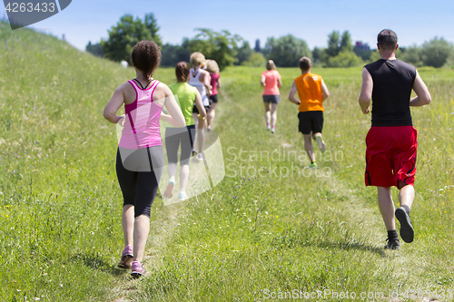 Image of Outdoor cross-country running