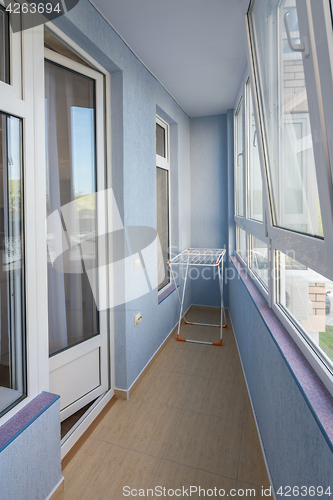 Image of Balcony Renovated apartment in a multi-storey residential building