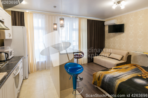 Image of Interior small studio apartments