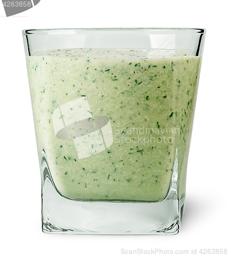Image of Cucumber smoothie in glass