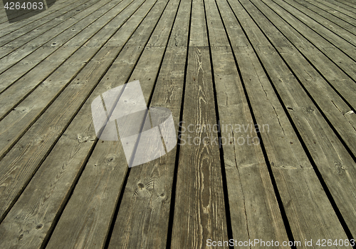 Image of old wooden planks