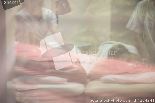 Image of couple receiving a back massage