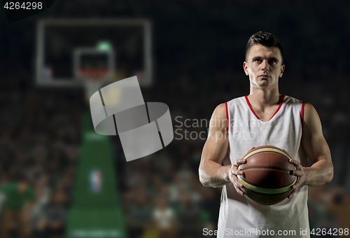 Image of Basketball player portrait