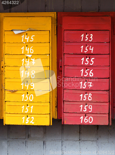 Image of Old post boxes
