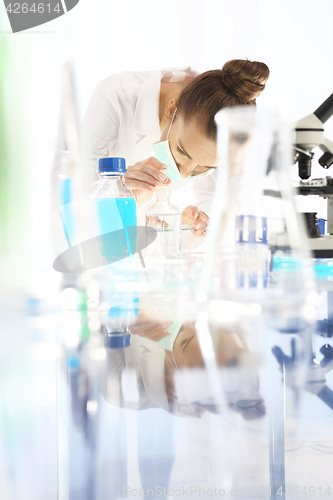 Image of Analysis of the chemical composition of the sample