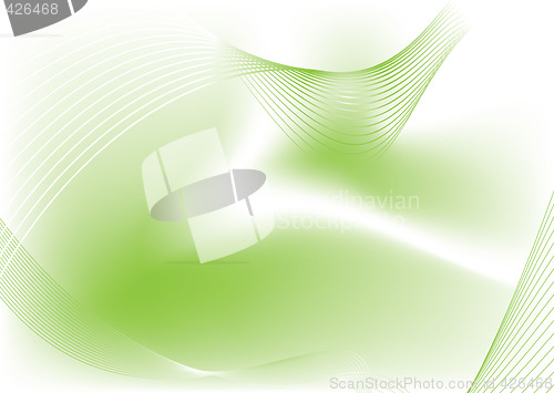 Image of green blur