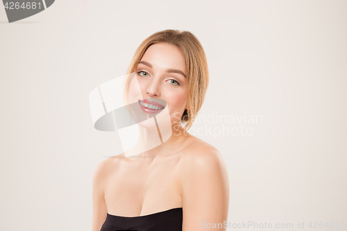 Image of Beautiful Girl face. Perfect skin