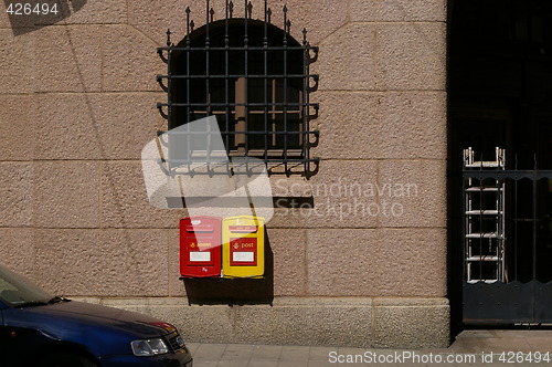 Image of Norwegian mail boxes