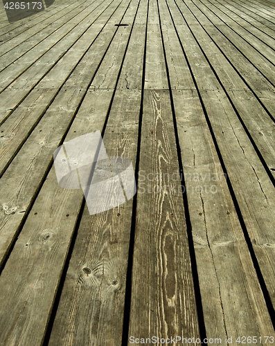 Image of old wooden planks