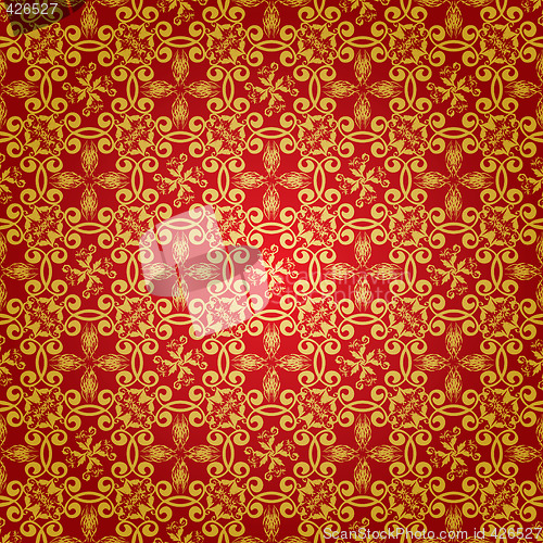 Image of floral fancy repeat