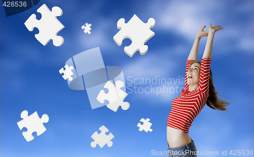 Image of Puzzle woman