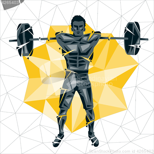 Image of Geometric Crossfit concept