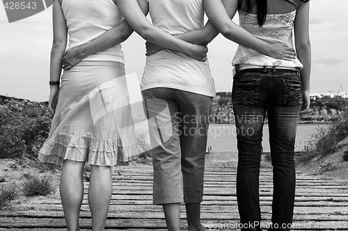 Image of Friendly womans