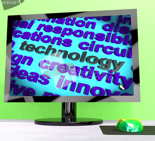 Image of Technology Word Meaning Innovation Software And Hi Tech