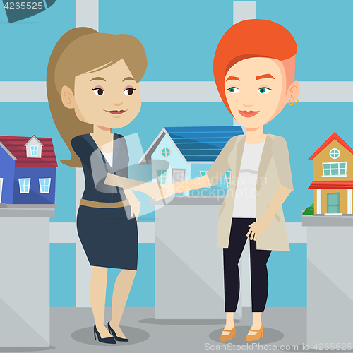 Image of Agreement between real estate agent and buyer.