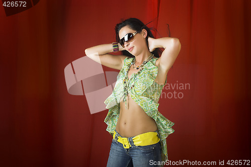 Image of Young woman portrait