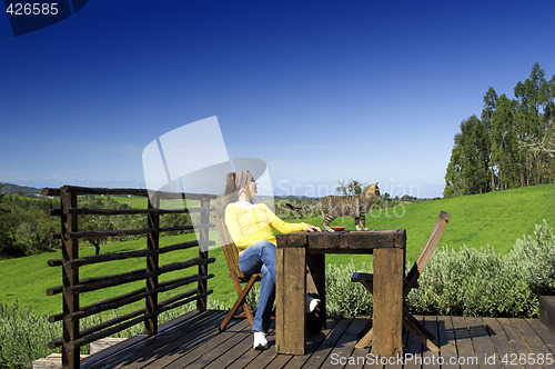 Image of Enjoying vacations