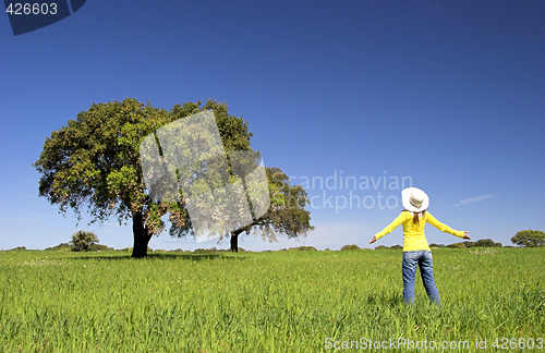 Image of Spring woman