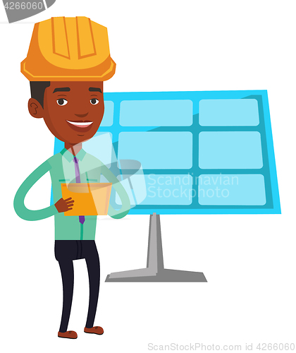 Image of Engineer working on digital tablet.