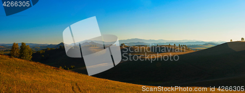 Image of Beauty summer evening in the mountains