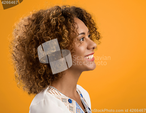 Image of Beautiful African American woman