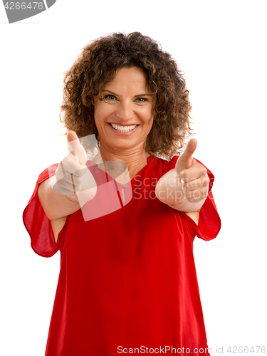 Image of Happy woman