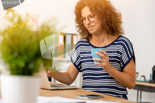 Image of Coffee break at work