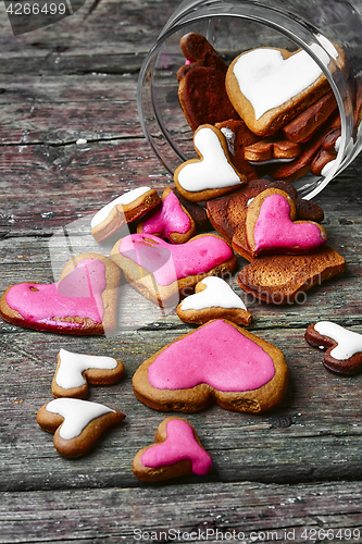 Image of Valentines day cookies