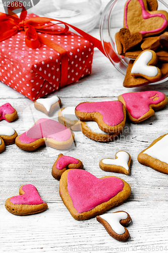 Image of Valentine's day cookies