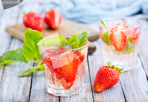 Image of strawberry drink