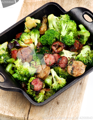 Image of Homemade Stew with Broccoli