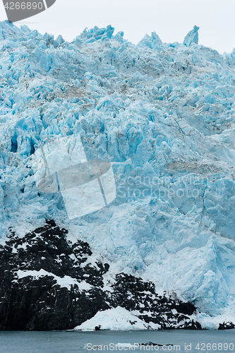 Image of Glacier Ice Water Surface Marine Landscape Aquatic Wilderness