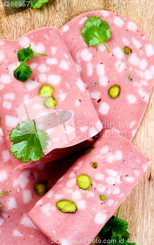 Image of Slices of Mortadella