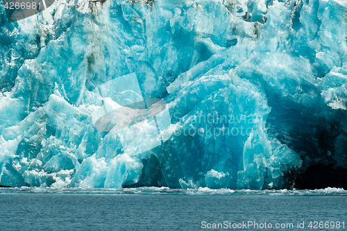 Image of Glacier Ice Kenai Fjords Alaska United States